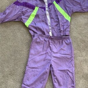 Bovattini Vintage Purple Tracksuit Jacket
